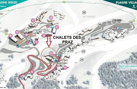Les Chalets Des Praz - CHALET LES PRAZ N°112 - PLAGNE VILLAGES - classé 3 - CHPRA112 MAE-1254 - Foto 9