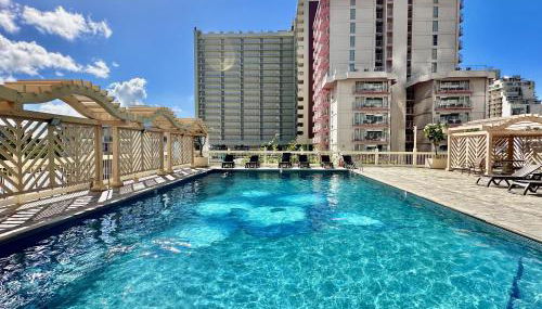 Amazing View Waikiki Beach 28th Floor 1BR Family and Group Condo - Foto 4