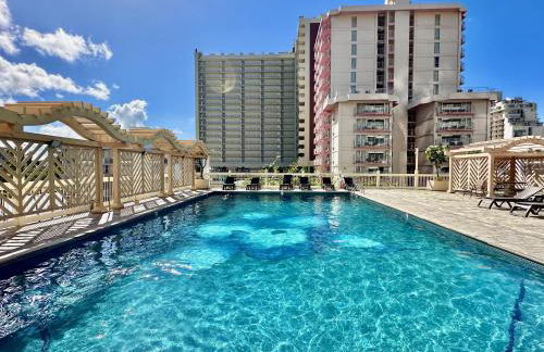 Amazing View Waikiki Beach 28th Floor 1BR Family and Group Condo - Foto 4