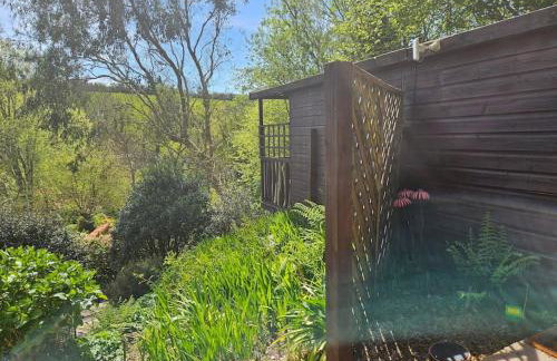 Treetops Lodge, private Cornish hideaway, parking, garden - Foto 18