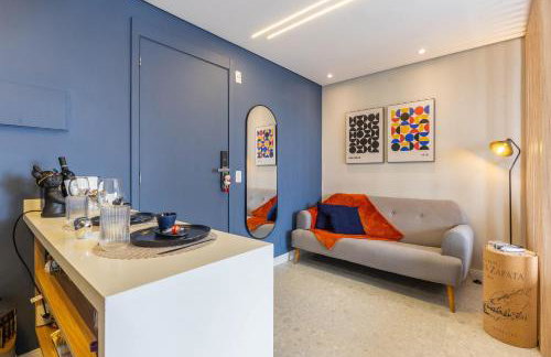 Studio Blue Cidade Jardim - 10 min Estádio Morumbis e Hospital Albert Einstein - Foto 30