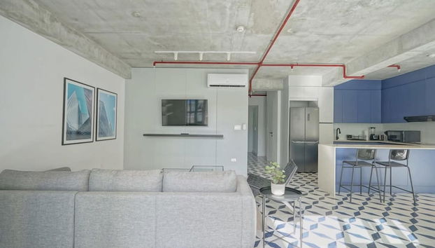 w Cozy 2BR in Plaza Herrera - Foto 4, Habitación