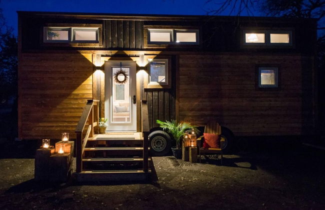 Montana Escape Tiny House in Waco 12 min to Magnolia and Baylor - Foto 5