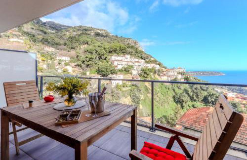 Monte Coast View - Luxe & Pleine Vue Mer - Aux Portes de Monaco - Foto 14