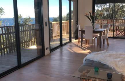 Villa l'Alpana en bois vue mer a 180 degres - Foto 22