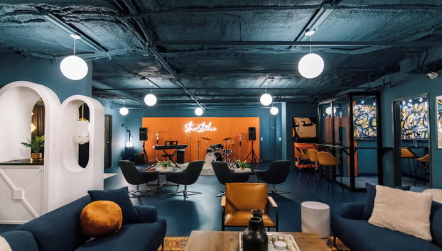 Sitzecke in der Lobby