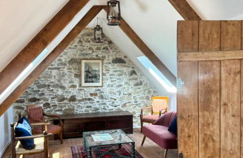 Les Galets - family house in the village of Guimaec 8p - Foto 12