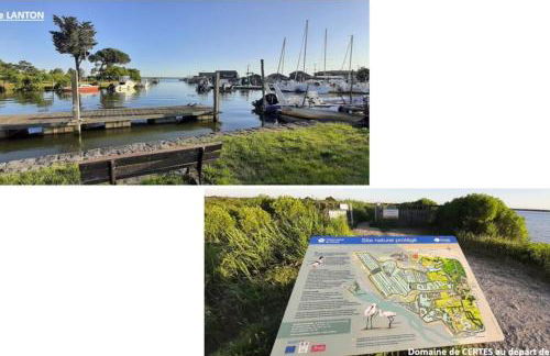 BASSIN D'ARCACHON, Maison vacances climatisée au calme, proche plage - Foto 44