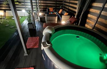 Maison avec piscine chauffée jacuzzi a1 heure paris 10 mn du centre ville - Photo 22