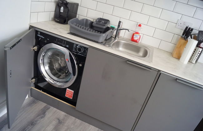 Bright & Stylish 1-bed Apt W/free Parking & Wi-fi - Foto 29