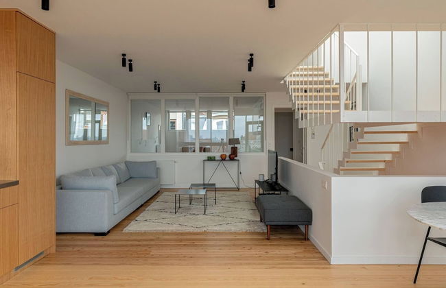 Top Floor New Duplex Stunning View In Trendy St Gilles - Foto 54