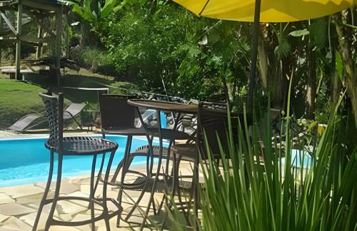 Chalé Primavera Rosa com piscina - Foto 38