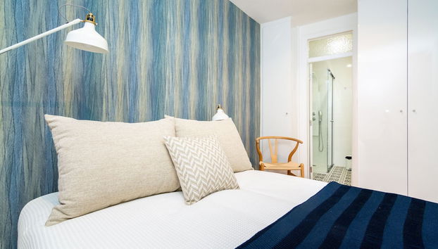 Boho-Chic Santos Apartment: Industriais 7 - Foto 4, Habitación