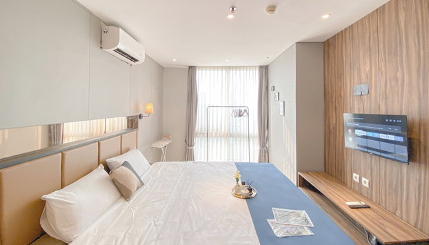 Wonderful And Homey 1Br Apartment The Empyreal Epicentrum Kuningan - Foto 3, Zimmer