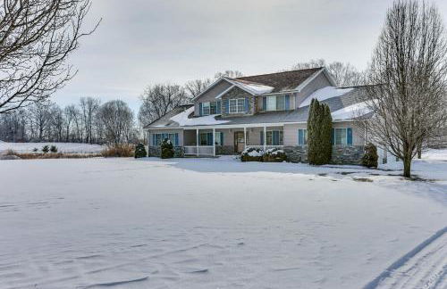 Family Home on 9 Acres! Climbing Wall and Gym - Foto 42