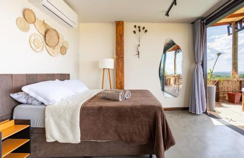 Chalé Contêiner- Hidro com vista para montanhas - Foto 32