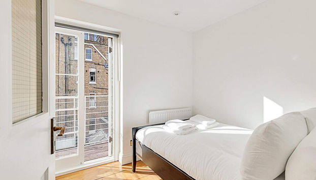 One-bedroom Abode With A Balcony In Central London - Foto 2, Habitación