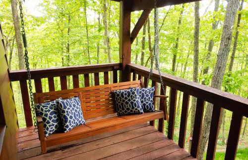 Trailseeker Cabin w King Bed Hot Tub at Red River Gorge Natural Bridge - Foto 41