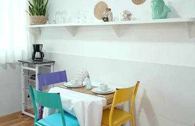 KITNET Ar condicionado, Wi Fi e varanda perto Praia Grande - Photo 5