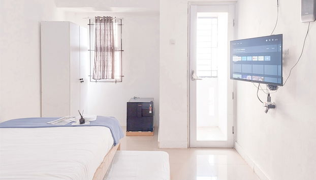 Relaxing and Tidy Studio Urbantown Serpong Apartment - Foto 5, Habitación
