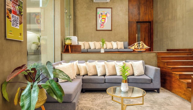 Marine Suites - Foto 4, Sitzecke in der Lobby