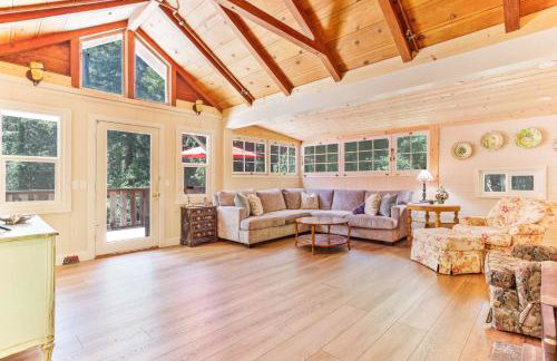 Modern Cabin Retreat with Swim Spa Hot Tub and Air Conditioning - Foto 3