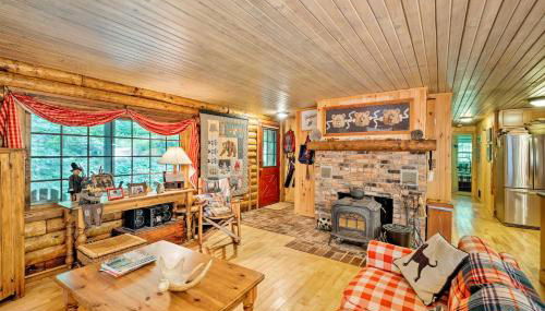 Private Wooded Cabin 7 Mi to Mount Snow! - Foto 5