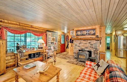 Private Wooded Cabin 7 Mi to Mount Snow! - Foto 5