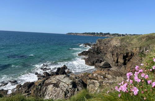 Keraven, charmante maisonnette, piscine commune 1-4 personnes - Foto 46