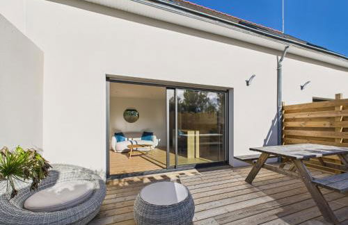 Villa Bel'Odet, appartements modernes au calme, terrasses pour les T2, grand jardin et parking gratuit, à 5 min des plages de Bénodet - Foto 51
