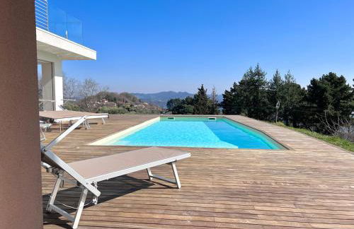Villa Olympia Pool Sea View Mountains Lake Nature Sleeps 8 Air Conditioning Wi-Fi - Foto 23