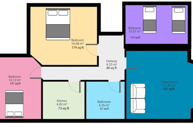 Poets Apartment By My Getaways - Foto 15