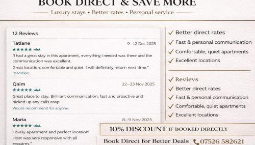 1 Bedroom Luxury Serviced Apartment - Foto 2