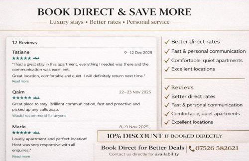 1 Bedroom Luxury Serviced Apartment - Foto 2