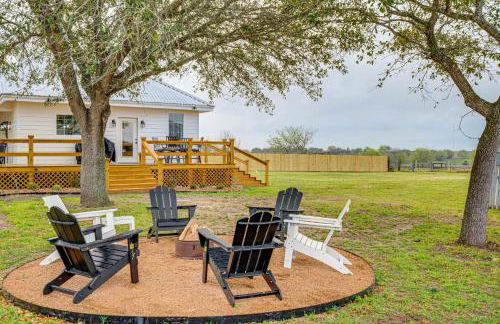 Furnished Deck and Views Rural Schulenburg Retreat - Foto 21