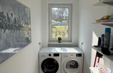 Exklusive Ferienwohnung bei Berlin, bis 5 Gäste, große Terrasse, Garten - Foto 15