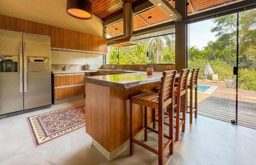 Casa térrea de alto padrão com piscina e cozinha de cinema na Granja Viana - Foto 32