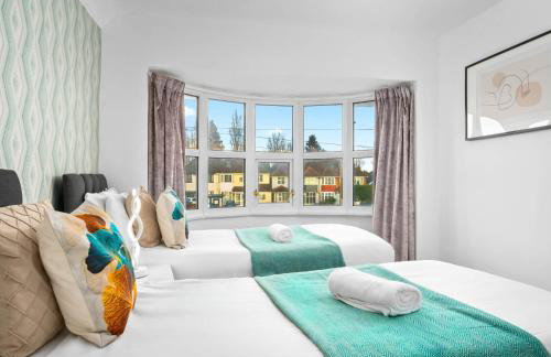 Stylish Four Bed House - 7 Guests - Garden - Parking - Netflix 802W - Foto 30