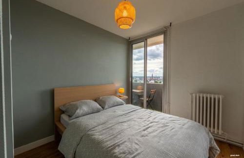 Toulouse Appartment 3 bedrooms balcony panoramic view - 10 min Train station & Metro - Foto 14