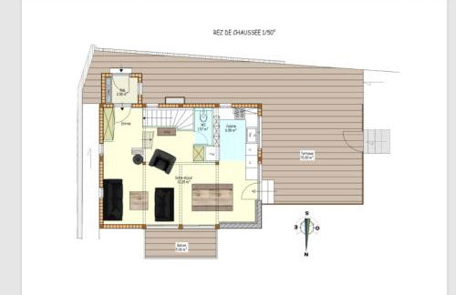 Chalet La Plagne Montalbert Pied des Pistes - Foto 12