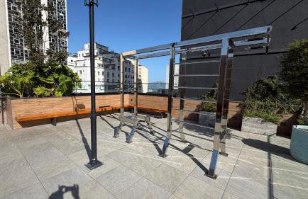 Studio Premium e sofisticado com lazer no Rooftop - Centro do Rio - Foto 18