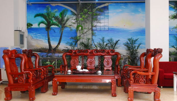 Lobby sitting area