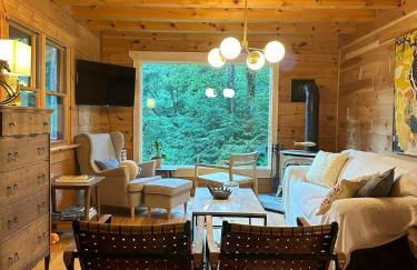 Waterfront Secluded Log Cabin - Foto 4