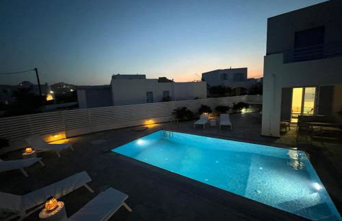 Villa Santorini Serenity with private Pool - Foto 43