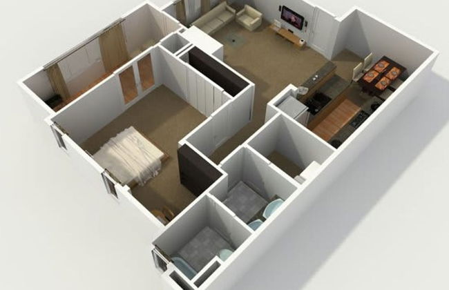 New Upscale 1BR Stay With Mini Golf Sauna Year-round Pool - Photo 15