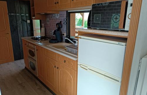 Mobil-home isolé avec jacuzzi - la Cubanière - Foto 12