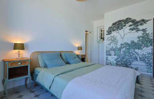 Mas provençal avec piscine chauffée, tennis, pétanque, vue mer, 20 min St Tropez - Foto 33