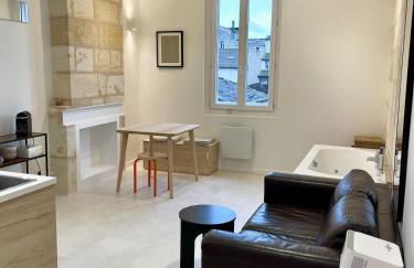 Studio ultra centre libourne - jacuzzi & vidéoprojecteur - Foto 6