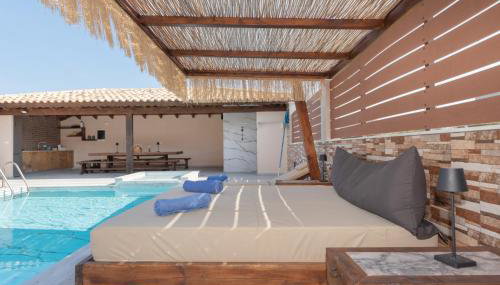 M & S Villa - 4 bedroom villa with heated pool - Foto 4, sunbed