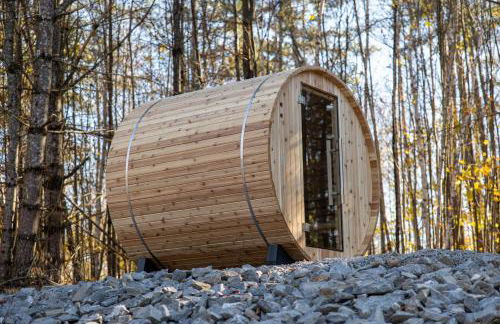 Stratton Ski Haus AFrame Hot Tub Sauna EV Okemo - Foto 5